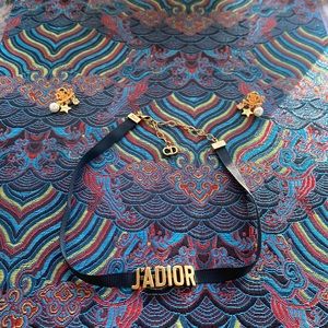 Black Dior Choker